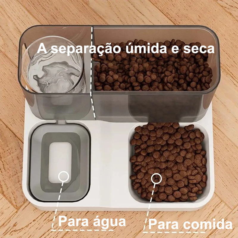 PetFood Duo - Dispenser Automático para Gatos e Cães