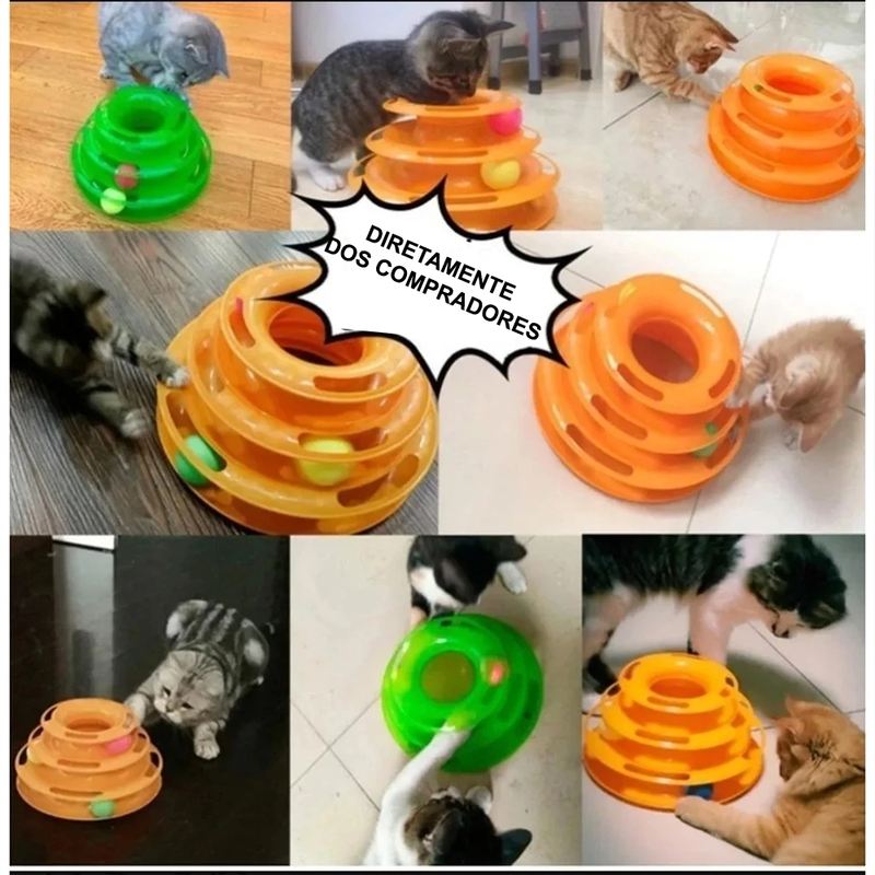 PlayTower - Brinquedo Interativo para Gatos