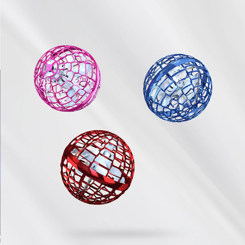 FlySpin UFO LED - Bola Voadora Spinner com Luzes Brilhantes